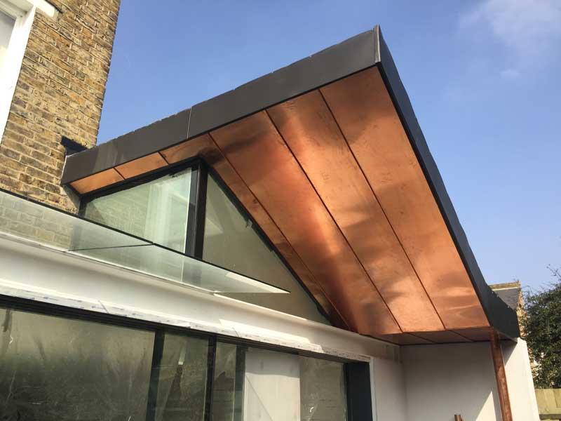 Copper Roofing Contactors Cladding Facades Surrey Zinc Ltd